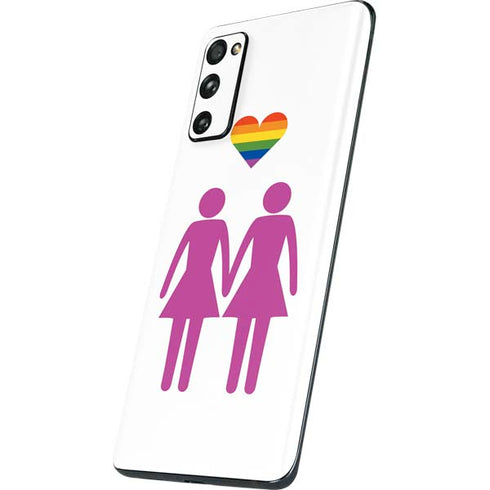 Pink Pride Galaxy S20 Fan Edition Skin