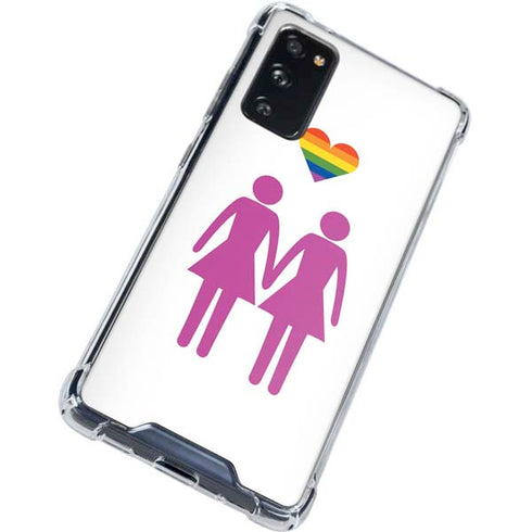 Pink Pride Galaxy S20 FE Clear Case