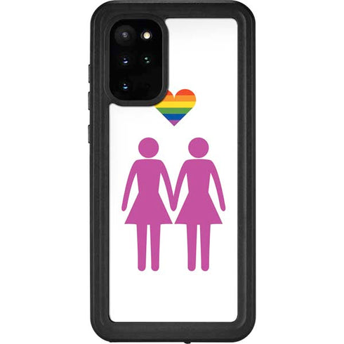 Pink Pride Galaxy S20 Plus Waterproof Case