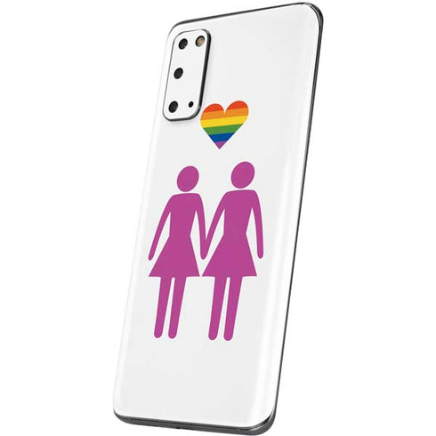 Pink Pride Galaxy S20 Skin