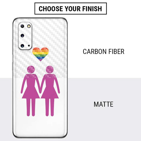 Pink Pride Galaxy S20 Skin