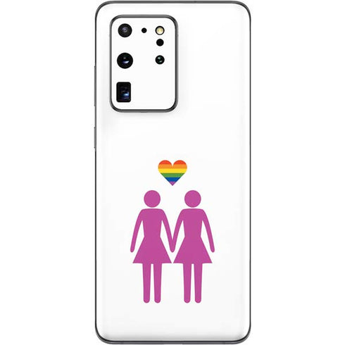 Pink Pride Galaxy S20 Ultra 5G Skin
