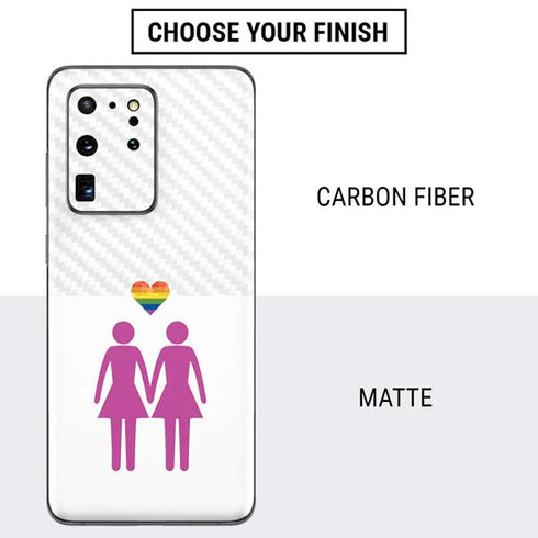 Pink Pride Galaxy S20 Ultra 5G Skin