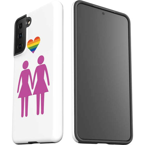 Pink Pride Galaxy S21 FE Pro Case