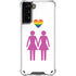 Pink Pride Galaxy S21 Plus 5G Clear Case