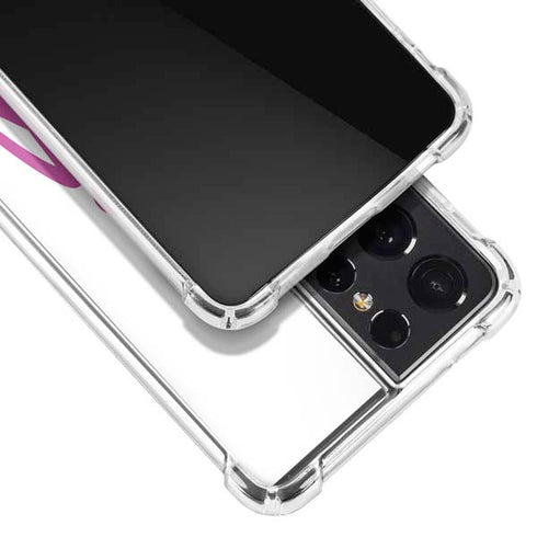 Pink Pride Galaxy S21 Ultra 5G Clear Case