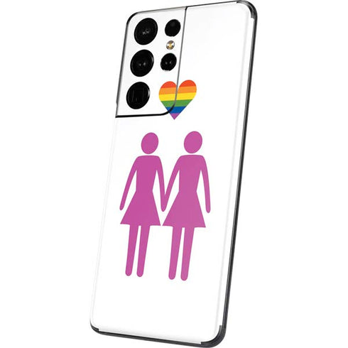 Pink Pride Galaxy S21 Ultra 5G Skin