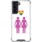 Pink Pride Galaxy S22 Clear Case