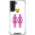 Pink Pride Galaxy S22 Clear Case