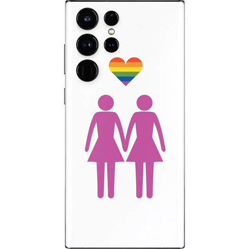 Pink Pride Galaxy S22 Ultra Skin