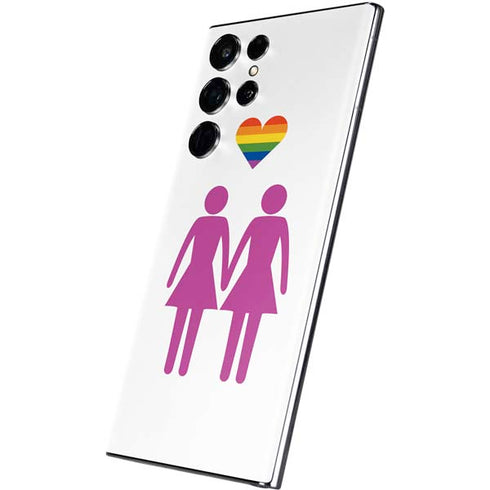 Pink Pride Galaxy S22 Ultra Skin