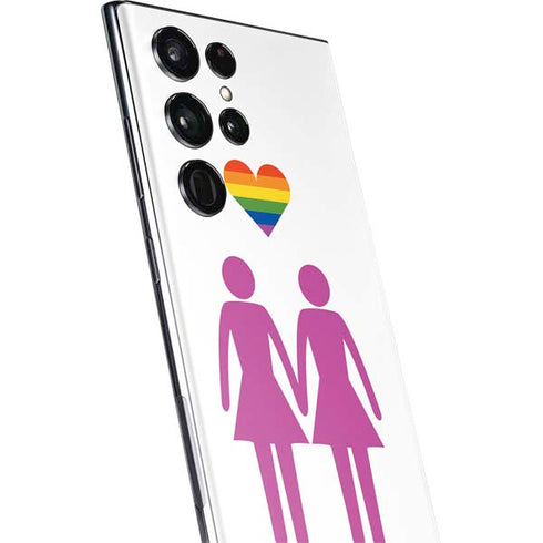 Pink Pride Galaxy S22 Ultra Skin