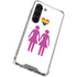 Pink Pride Galaxy S23 Clear Case