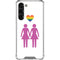 Pink Pride Galaxy S23 Plus Clear Case