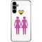 Pink Pride Galaxy S24 Plus Clear Case