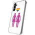 Pink Pride Galaxy S24 Plus Clear Case