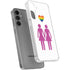 Pink Pride Galaxy S24 Plus Clear Case