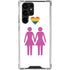 Pink Pride Galaxy S24 Ultra Clear Case