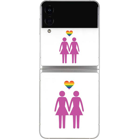 Pink Pride Galaxy Z Flip4 5G Skin