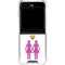 Pink Pride Galaxy Z Flip5 5G Clear Case