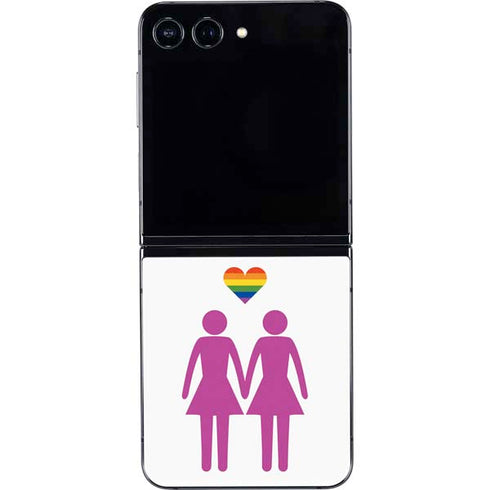 Pink Pride Galaxy Z Flip5 5G Skin