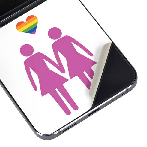 Pink Pride Galaxy Z Flip5 5G Skin