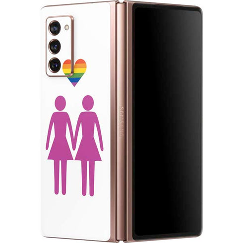 Pink Pride Galaxy Z Fold2 5G Skin