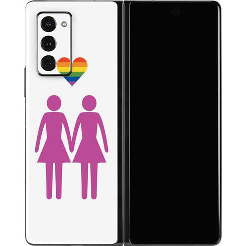 Pink Pride Galaxy Z Fold2 5G Skin