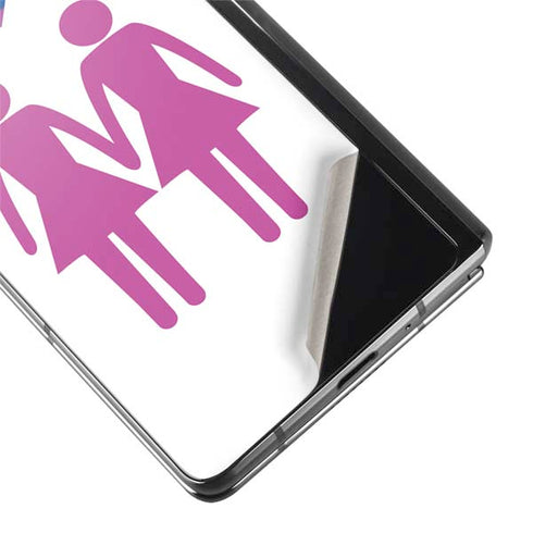 Pink Pride Galaxy Z Fold2 5G Skin