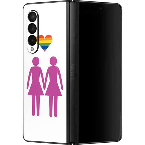 Pink Pride Galaxy Z Fold3 5G Skin