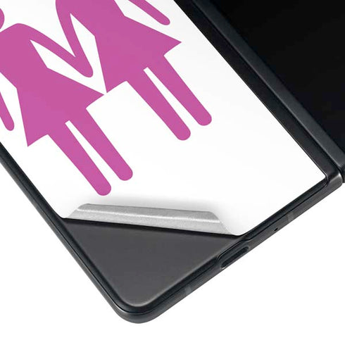 Pink Pride Galaxy Z Fold3 5G Skin
