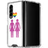 Pink Pride Galaxy Z Fold4 5G Clear Case