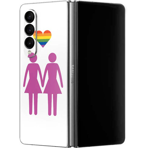 Pink Pride Galaxy Z Fold4 5G Skin