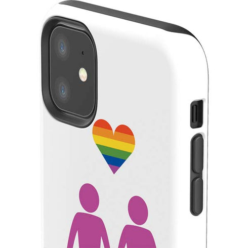 Pink Pride iPhone 11 Impact Case