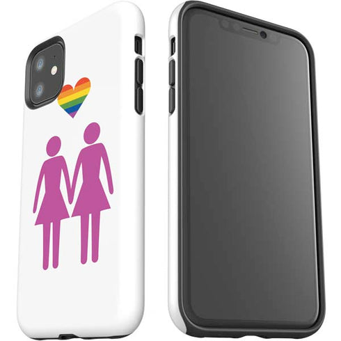 Pink Pride iPhone 11 Impact Case