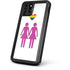 Pink Pride iPhone 11 Pro Max Waterproof Case