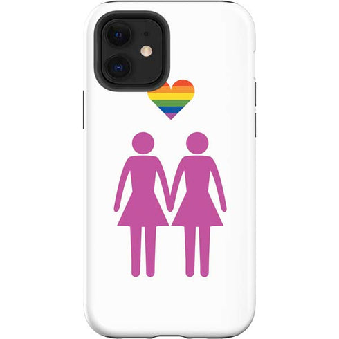 Pink Pride iPhone 12 Impact Case