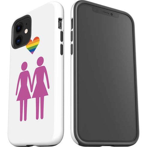 Pink Pride iPhone 12 Impact Case