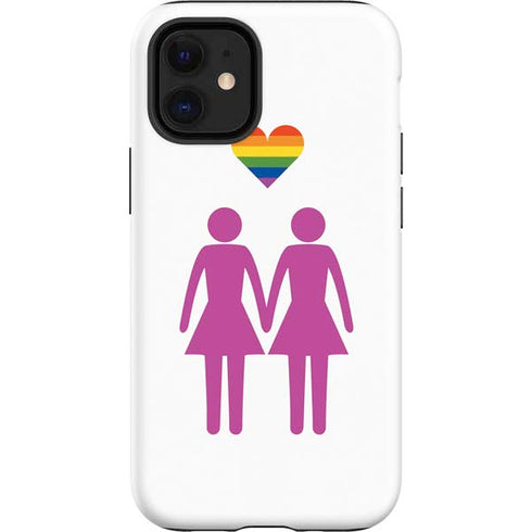 Pink Pride iPhone 12 Mini Impact Case