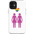 Pink Pride iPhone 12 Mini Impact Case