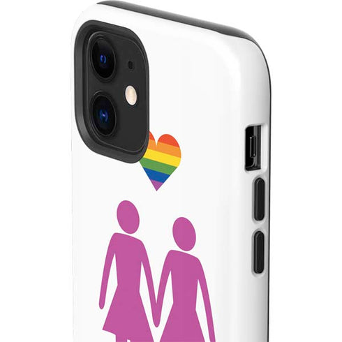 Pink Pride iPhone 12 Mini Impact Case