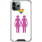 Pink Pride iPhone 12 Pro Clear Case