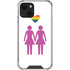 Pink Pride iPhone 13 Clear Case