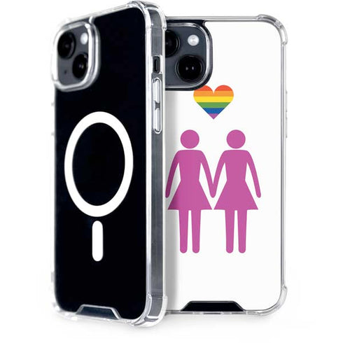 Pink Pride iPhone 13 MagSafe Case