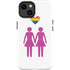 Pink Pride iPhone 14 Plus Impact Case
