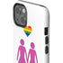 Pink Pride iPhone 15 Plus Impact Case