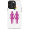 Pink Pride iPhone 14 Pro Impact Case