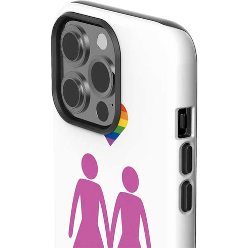 Pink Pride iPhone 14 Pro Impact Case