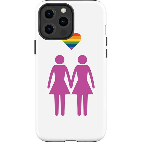Pink Pride iPhone 15 Pro Max Impact Case