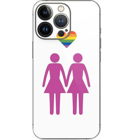 Pink Pride iPhone 14 Pro Skin